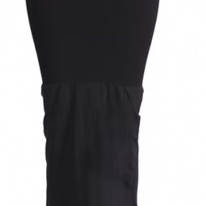 Saree Shapewear with Side Slit in Black