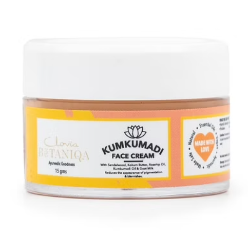 Clovia Botaniqa Mini Kumkumadi Cream with Sandalwood & Goat Milk - 15gm