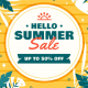 Summer sale offers on different online sites