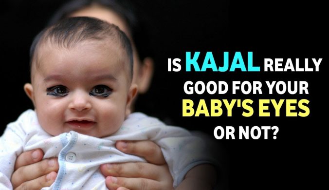 Kajal in baby eyes