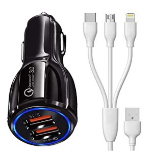 Dualport Car Charger For Amazon Fire-1