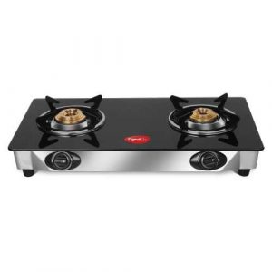 Pigeon by Stovekraft Favourite Backline Glass Top 2 Burner Gas Stove