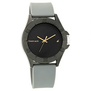 Fastrack Analog Grey Dial Unisex-Adult Watch-68013PP10