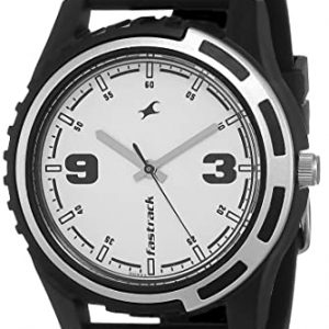 Fastrack Casual Analog White Dial Men's Watch NM3114PP01