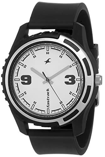 Fastrack Casual Analog White Dial Men's Watch NM3114PP01