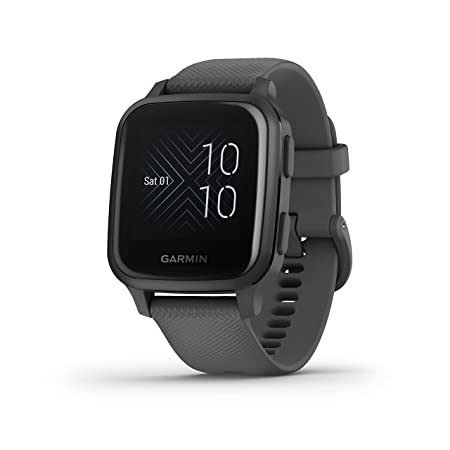 Garmin Venu Sq GPS Smartwatch with LCD, Battery upto 6 Days, 24 7 HR, Advanced Sleep Monitoring, Stress tracking, Body Battery