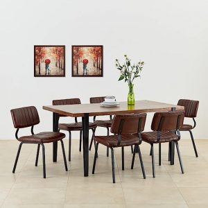 Mango Wood 6-Seater Dining Table-1