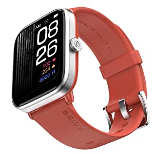 Noise ColorFit Pro 4 Advanced Bluetooth Calling Smart Watch with 1.72 TruView Display, Fully-Functional Digital Crown, 311 PPI, 60Hz Refresh Rate, 500 NITS Brightness (Sunset Orange)