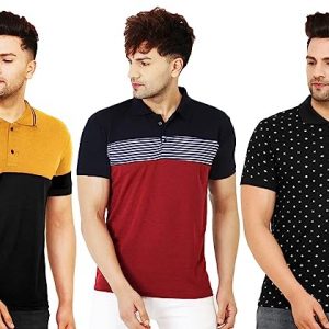 Polo T-Shirt Combo (Pack of 3)-1