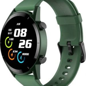 (Renewed) Noise Core 2 1.28 Display , Noisefit sync app, 100+ watch faces & 50+ Sports Modes Smartwatch (Green Strap, Regular)