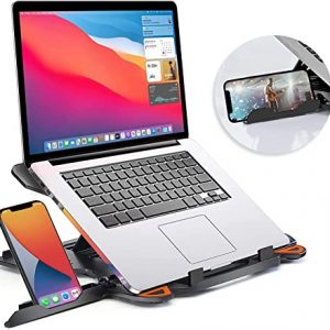 STRIFF Laptop Stand Adjustable Laptop Computer Stand Multi-Angle Stand Phone Stand