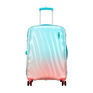 Skybags Openskies Polycarbonate 29 cms Suitcase TSA Lock Hard Trolley (Pink)