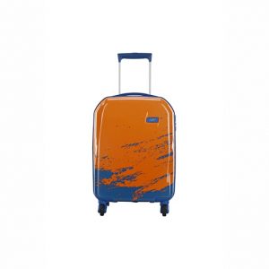 Skybags Polyester Hard 55 Cms Luggage- Suitcase(Horizo55Okb_Orange)