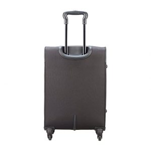 Skybags Polyester Soft 57 Cms Luggage- Suitcase(Strubw57Eblk_Black)