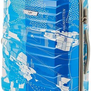 Skybags Trooper 65 Cms Polycarbonate Blue Hardsided Check-in Luggage