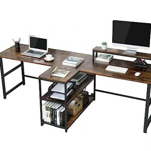 TEKAVO - Double Computer Desk -1