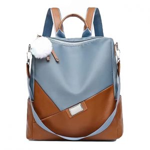 TYPIFY® Oxford Durable Water-Resistant Women's Travel Backpack Korean College handbag school Bag for girls. Gift for Her