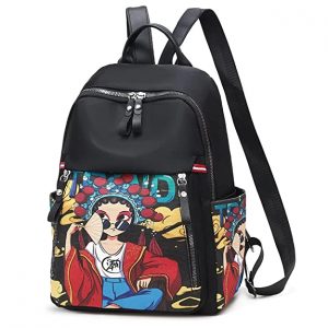 TYPIFY® PU Leather Teddy Keychain Women Backpack Handbag