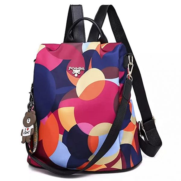 TYPIFY® Trending Modern Oxford Antitheft Women Girls Trendy College Bag Travel Casual Backpack Gift for Het