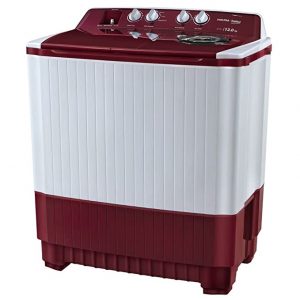 Voltas Beko 12 kg Semi Automatic Washing Machine (Burgundy) WTT120ABRT-1