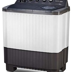 Voltas Beko 7 Kg 5 Star Semi-Automatic Top Loading Washing Machine (WTT70AGRT, Grey)