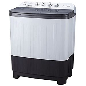 Voltas Beko 8.5 kg 5 Star Semi-Automatic Top Load Washing Machine (Special Pulsator Technology, WTT85DGRG, Grey)