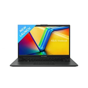 ASUS Vivobook Go 14 (2023), AMD Ryzen 3 7320U, 14-inch (35.56 cm) FHD, Thin & Light Laptop (8GB 512GB SSD Windows 11 Office 2021 Alexa Built-in Mixed Black 1.38 kg), E1404FA-NK322WS
