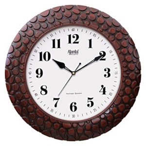 Ajanta Wall Clock 14 Inches Vintage Sweep Wall Clock(No TIK TIK)