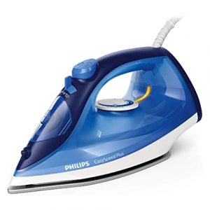 Philips Steam Iron GC2145 20 – 2200-watt, From Worlds No.1 Ironing Brand, Scratch resistant ceramic soleplate, Steam Rate of up to 30 g min, 110 g steam boost, Drip stop technology