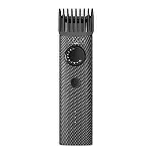 Vega Men X2 Beard Trimmer For Men With Quick Charge, 90 Mins Run-time, Waterproof, For Cord & Cordless Use And 40 Length Settings, (VHTH-17)Black