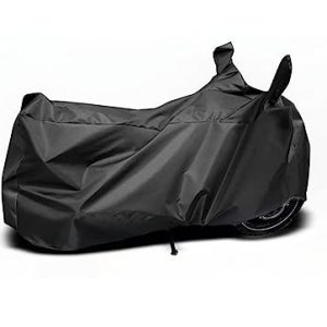 Auto Hub 100% Waterproof Bike Body Cover Compatible for Royal Enfield Classic 350 with Carry Bag, Waterproof Coated