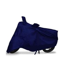 Auto Hub 100% Waterproof Bike Body Cover for Hero Splendor Plus - Navy
