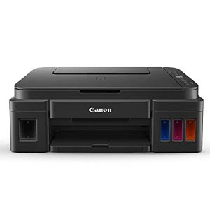 Canon PIXMA G2012 All in One (Print, Scan, Copy) Inktank Colour Printer with 2 Additional Black Ink Bottles