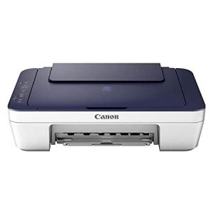Canon Pixma E477 All-in-One Wireless Ink Efficient Colour Printer (White Blue)