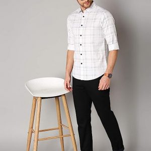 Dennis Lingo Men's Slim Fit Casual Shirt