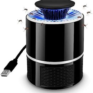 Hi-Kill Electronic Led Mosquito Killer Lamps Machine for Home Insect Killer Electric Powered Machine Eco-Friendly Baby Mosquito Repellent Lamp (Black)…