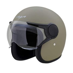 Jet W/Visor Dull Desert Storm Helmet-M
