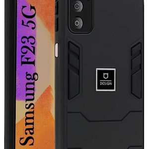 Jkobi Back Cover Case for Samsung Galaxy F23 5G (Lightweight Hybrid Shockproof Polycarbonate Slim Black)