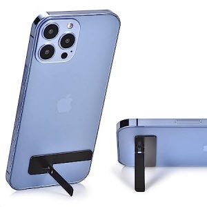 LIRAMARK Phone Kickstand Phone Stand Mobile Holder, Vertical and Horizontal Stand, Adjustable Angle, Compatible with iPhone