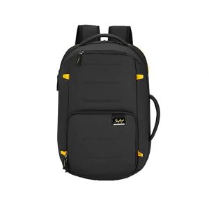 Skybags Offroader Nx Polyester Mens Laptop Backpack(BLACK, FREE SIZE)