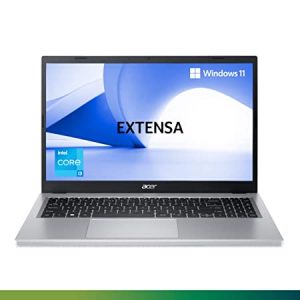 Acer Extensa 15 Laptop Intel Core i3 N305 8 core Processor (8 GB 256 GB SSD Win11 Home MS Office Home and Student Intel UHD Graphics 1.7 KG Silver) EX215-33 FHD Display