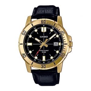 Casio Enticer Analog Black Dial Men's Watch-MTP-VD01GL-1EVUDF