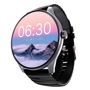 CrossBeats Newly Launched Orbit STYL 1.4 HD Round Fashion Bluetooth Calling Smart Watch 2023, 100 Sports Modes Heart Rate SPO2 Sleep Smartwatch iPhone