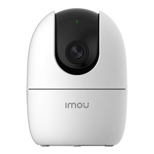 Imou 360° 1080P Full HD Security Camera, Human Detection, Motion Tracking, 2-Way Audio, Night Vision, Dome Camera with WiFi & Ethernet Connection, Alexa Google Assistant, Up to 256GB SD Card Support