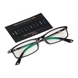 Intellilens Nvision Unisex Power Reading Blue Cut Anti Reflection Full Frame Spectacles Glasses For Mobile Laptop Tablet Computer (52-18-135)