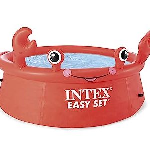 Intex - 26100 Happy Crab Easy Set Above Ground Pool 6 Feet