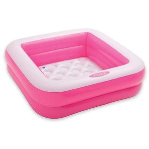 Intex Aadoo Square Kids Bath Tub, 3Ft (Pink)