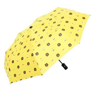 KEKEMI 3 Fold Manual Sun & Rain Umbrella for Men & Women (Pack of 1)