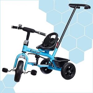NHR 2 in 1 Cycle for Kids, Baby Cycle,Tricycle, Kids Cycle, Tricycle for Kids for 3 Years to 5 Years with Parental Handle, Bell and Storage Basket