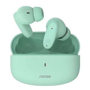 Noise Buds Connect Truly Wireless in Ear Earbuds with 50H Playtime, Quad Mic with ENC, Instacharge(10 min=120 min), 13mm Driver, Hyper Sync, and BT v5.2 (Mint Green)